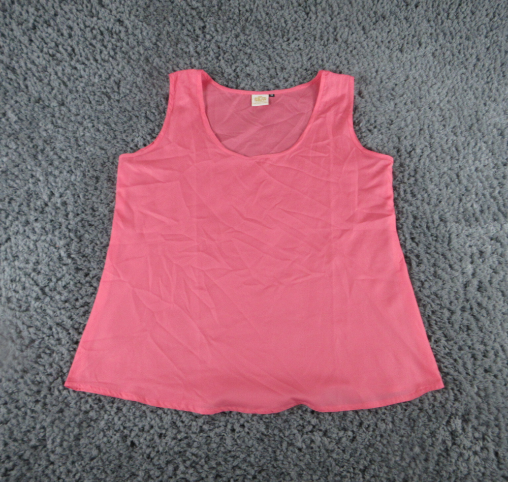 Palm Beach for Dena Lyons Shirt Womens 10 Pink Pullover Tank